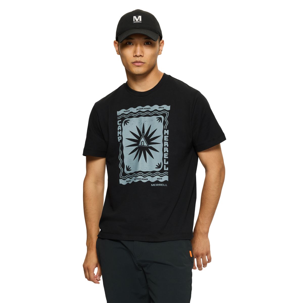 Merrell-Camp Merrell Graphic Tee - Short Sleeves