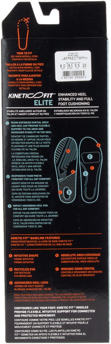 Merrell-Women - Kinetic Fit™ Elite Footbed - Insoles