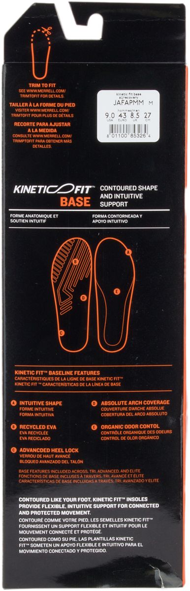 Merrell-Men - Kinetic Fit™ Base AL Footbed - Insoles