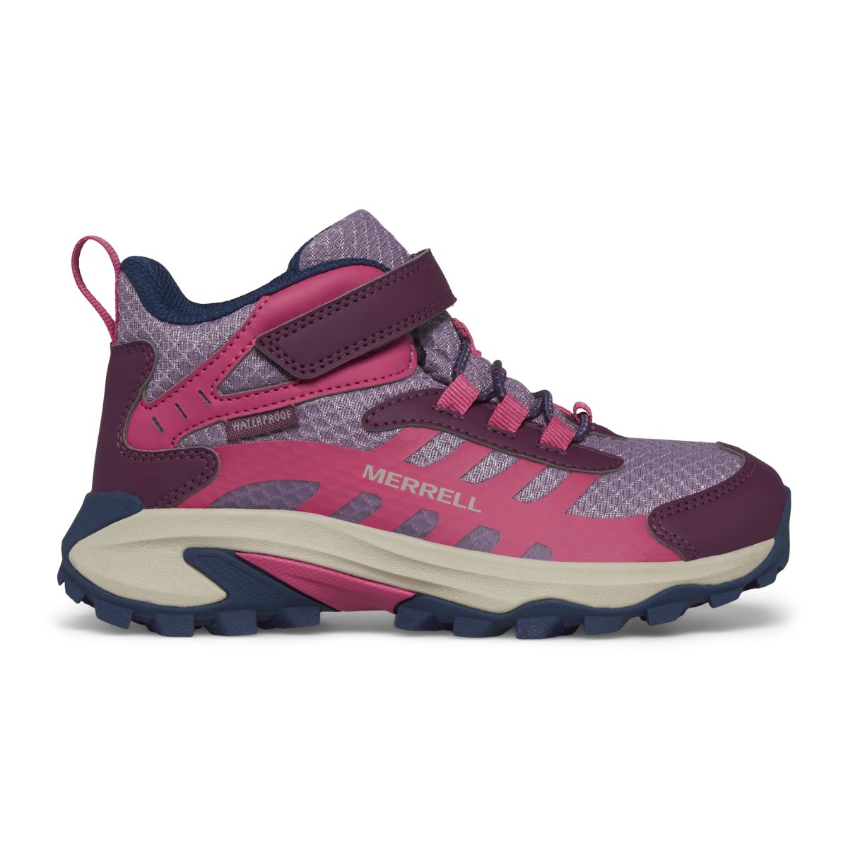 Merrell-Big Kid Moab Speed Mid 2 A/C Waterproof - Boots BK