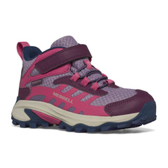 Merrell-Big Kid Moab Speed Mid 2 A/C Waterproof - Boots BK