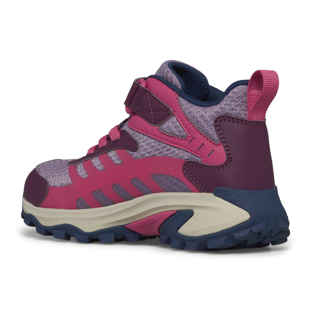 Merrell-Big Kid Moab Speed Mid 2 A/C Waterproof - Boots BK