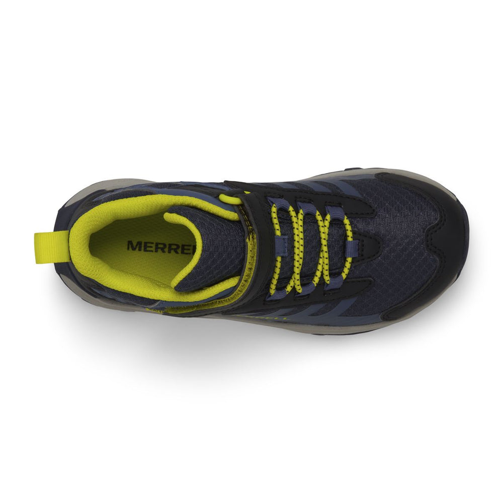 Merrell-Big Kid Moab Speed Mid 2 A/C Waterproof - Boots BK