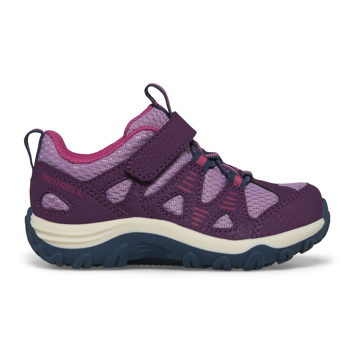 Berry/Navy,Big Kids (size 11-7)